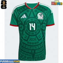 Mexiko Erick Sanchez #14 Heimtrikot EM 2024 Kurzarm